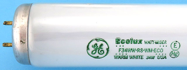 GE F34WW/RS/WM/ECO Ecolux Watt-Miser Warm White 34W Light Bulb Rapid Start Lamp