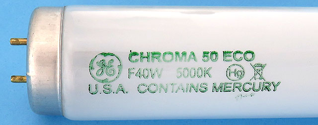 General Electric GE F40C50/ECO 40W 5000K Chroma 50 F40W Light Bulb Lamp