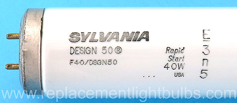 Sylvania F40/DSGN50 40W Design 50 Rapid Start USA Light Bulb