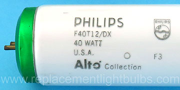 Philips Alto Collection F40T12/DX 40W 40 Watt USA Light Bulb