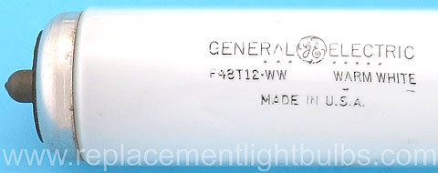 General Electric F48T12/WW Warm White Light Bulb Replacement Lamp