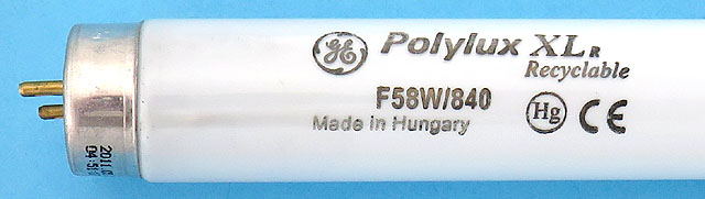 GE F58W/840 FT8 58W 840 Polylux XLr Replacement Lamp Light Bulb