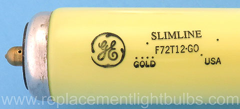 GE F72T12/GO Gold T12 Slimline USA Light Bulb Replacement Lamp