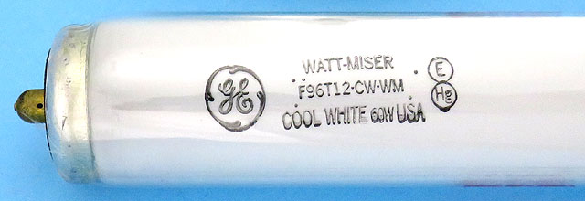 GE F96T12/CW/WM/CVG 4100K T12 Watt-Miser Cov-R-Guard 60W Light Bulb Lamp