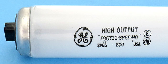 GE F96T12/SP65/HO 6500K T12 110W R17d High Output Light Bulb Lamp