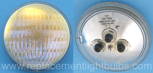 GE FBK 120V 650W/650W Dual Beam Home Movie Daylight Light Bulb Replacement Lamp
