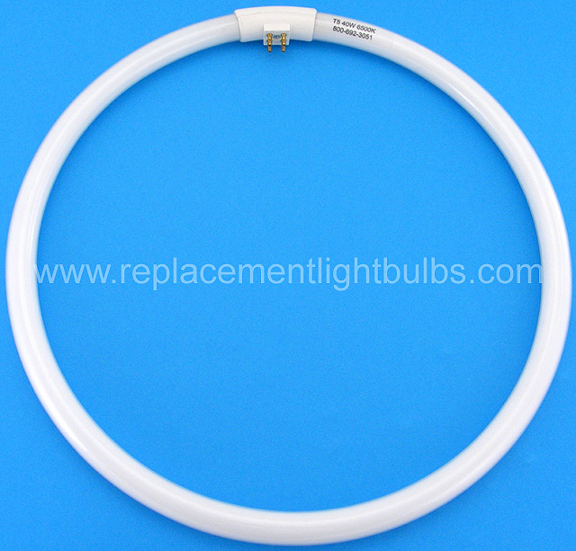 Watts: 40W FCT5-40W-D Daylight 6400K Type: T5 Circular Fluorescent Color
