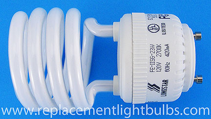 Longstar FE-IISG-23W 120V 2700K Compact Fluorescent Lamp