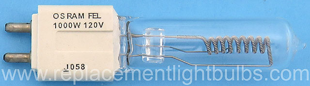 FEL 64743 120V 1000W Light Bulb Replacement Lamp