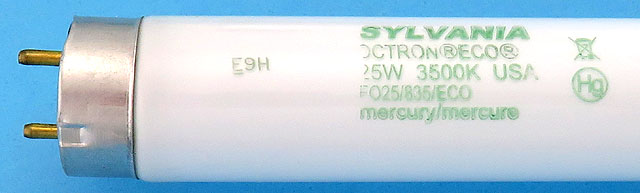 Sylvania FO25T8/835/ECO 25W 3500K Octron Light Bulb Lamp