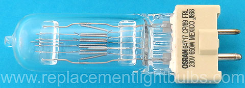 Osram 64717 FRL CP/89 230V 650W Light Bulb Replacement Lamp