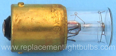Sol-Rex H39B T4 6W 130V Single Contact Bayonet Clear Light Bulb