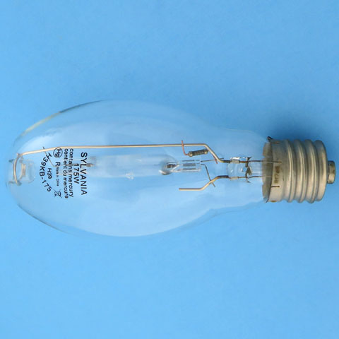 Sylvania H39KB-175 175W Mercury H39 High Intensity Discharge Light Bulb Lamp