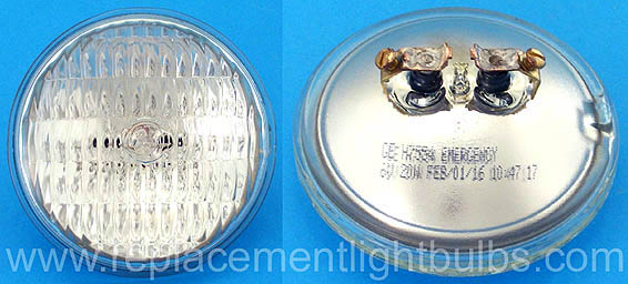 GE H7554 6V 20W Emergency Halogen Sealed Beam Lamp Replacement Light Bulb