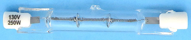 Hikari 130V 250W 78mm Double Ended Light Bulb