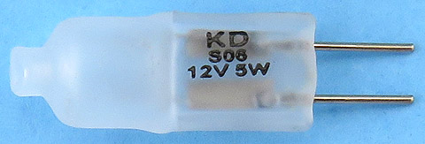 JC12V5W-G4 12V 5W Frosted Light Bulb Replacement Lamp