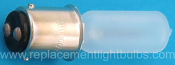 JD130V100W/FR-BA15d Q100/DC 130V 100W Frosted Light Bulb