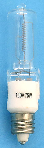 JD130V-75W/E11 Q75CL/MC 130V 75W Q75MC-130V Light Bulb