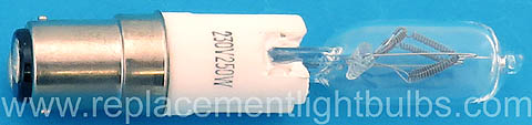 JD230V250W/BA15d Q250CL/DC 230V 250W Light Bulb