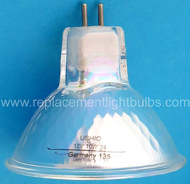 Ushio JR12V-10W/M MR16 12V 10W 24 Degree Light Bulb Replacement Lamp