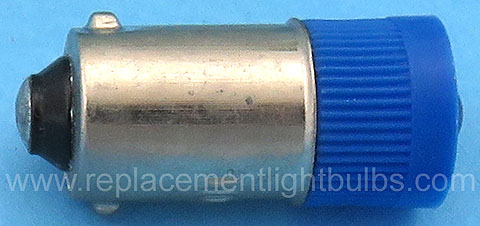 LED-120-MB-B 120V BA9s Blue LED Miniature Bayonet Light Bulb