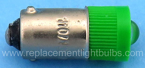 LED-120-MB-G 120V BA9s Green LED Miniature Bayonet Light Bulb