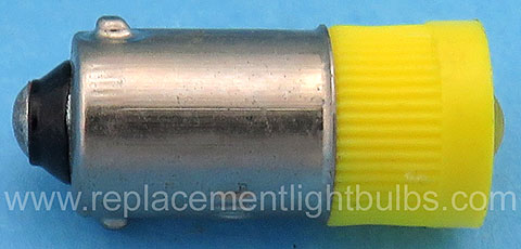 LED-120-MB-Y 120V BA9s Yellow LED Miniature Bayonet Light Bulb