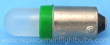LED-24-MB-G 24V BA9s Miniature Bayonet Green LED Light Bulb