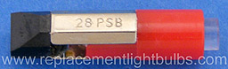 Eiko LED-24-PSB-R 24V to 28V Red to Replace 28PSB