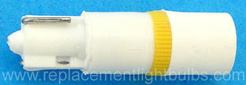 LED-24-T1.75-Wedge-Y 24V Yellow LED Light Bulb Replaces 17 and 85