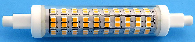 Hikari LED-2835-120-R7s 100V-240V 120V 10W Replaces 118mm R7s Halogen Light Bulb