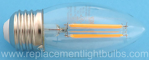 Eiko LED5WB11E26/FIL/827-DIM 4.5W 2700K 500 Lumens E26 Medium Screw Base Light Bulb