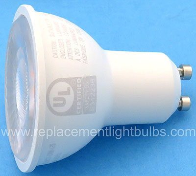 Eiko LED7WGU10/FL/827 120V 7W LED GU10 2700K Flood Dimmable Light Bulb