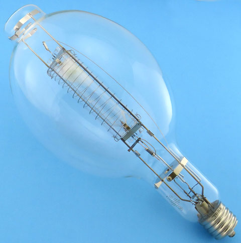 GE MPR1000/VBU/HO/O 1000W R1000 M47/O BT56 Vertical Base Up High Output Multi-Vapor Lamp