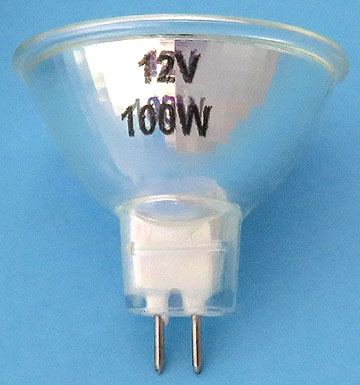 Hikari MR-8075C 100MR16/SP 12V 100W MR16 12 Degree Spot Light Bulb