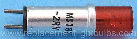 Dialight MS18237-2RN Red Neon Pilot Light Bulb