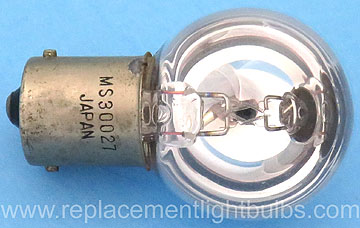 MicroScan MS30027 12V 2A 24W BA15s Reflector Light Bulb