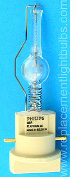 Philips MSR Platinum 35 800W Stage Touring Broadway Lamp Replacement Light Bulb
