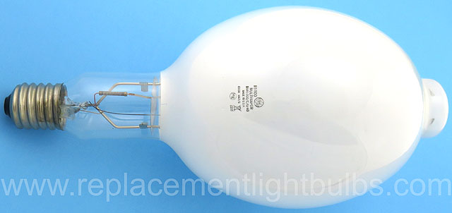 GE MVR1000/C/U/40 Multi-Vapor 1000W R1000 M47/S BT56 E40 Mogul Screw White Light Bulb