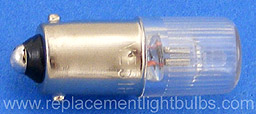 NE51-R NE-51 with 220K Internal Resistance Neon Lamp, Replacement Light Bulb