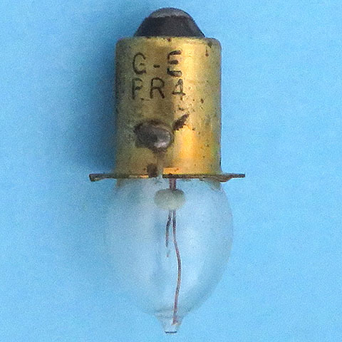 PR4 2.33V .27A 2 C Cell Flashlight Miniature Light Bulb