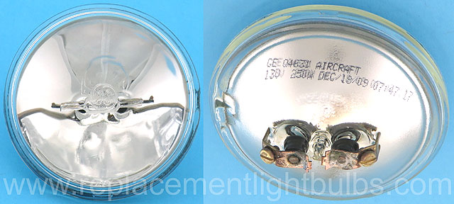 GE Q4631 13V 250W Aircraft Landing Logo Sealed Beam Light Bulb Replacement Lamp