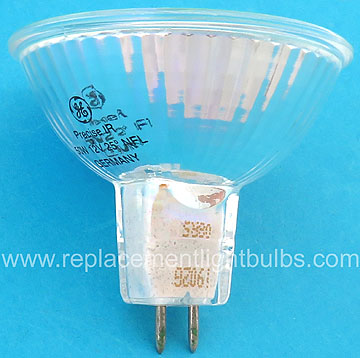 GE Q50MR16/HIR/CG25 Precise IR 25° NFL 12V 50W Narrow Flood Cover Glass Replacement Light Bulb Lamp