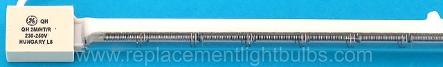 GE QH 2M/HT/R 230-250V 240V 2000W SK15 White Reflector Quartz Heater Lamp