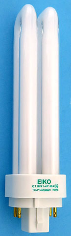 Eiko QT18/41-4P 18W 4100K 4 Pin Light Bulb Fluorescent Lamp