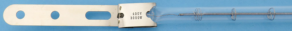 QIR400V-3000W/MX 400V 3000W X Clip Heat Lamp