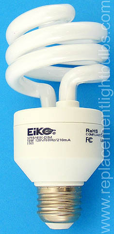 Eiko SP19/41K-DIM 19W 4100K Cool White Dimmable Energy Saving Light Bulb