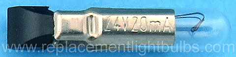 T42-24020 24V 20mA TeleSlide Number 4.6 TS4.6 Indicator Light Bulb