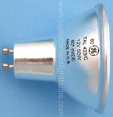 GE TAL423/C 50MR16/A/60/TAL 12V 50W Wide Flood Light Bulb