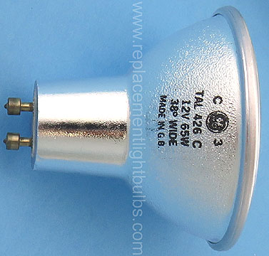 GE TAL 426/C 65MR16/Q/40/TL 12V 65W Wide Flood Light Bulb